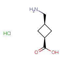 (1s,3s)-3-(aminomethyl)cyclobutane-1-carboxylic acid hydrochloride