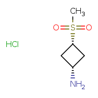 (1s,3s)-3-methanesulfonylcyclobutan-1-amine hydrochloride