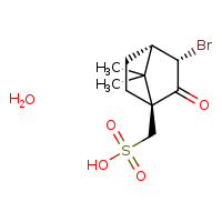 [(1S,3S,4S)-3-bromo-7,7-dimethyl-2-oxobicyclo[2.2.1]heptan-1-yl]methanesulfonic acid hydrate