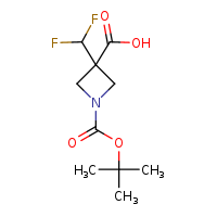 1-(tert-butoxycarbonyl)-3-(difluoromethyl)azetidine-3-carboxylic acid