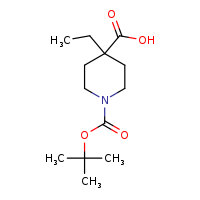 1-(tert-butoxycarbonyl)-4-ethylpiperidine-4-carboxylic acid
