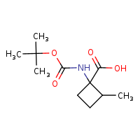 1-[(tert-butoxycarbonyl)amino]-2-methylcyclobutane-1-carboxylic acid