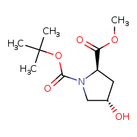 1-tert-butyl 2-methyl (2R,4S)-4-hydroxypyrrolidine-1,2-dicarboxylate