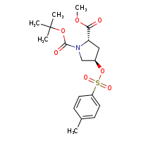 1-tert-butyl 2-methyl (2S,4R)-4-[(4-methylbenzenesulfonyl)oxy]pyrrolidine-1,2-dicarboxylate