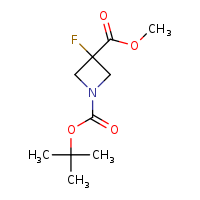 1-tert-butyl 3-methyl 3-fluoroazetidine-1,3-dicarboxylate