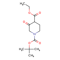 1-tert-butyl 4-ethyl 3-oxopiperidine-1,4-dicarboxylate