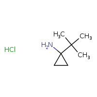 1-tert-butylcyclopropan-1-amine hydrochloride
