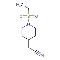 2-[1-(ethanesulfonyl)piperidin-4-ylidene]acetonitrile