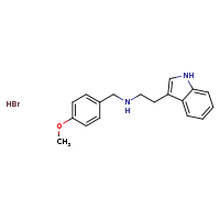 [2-(1H-indol-3-yl)ethyl][(4-methoxyphenyl)methyl]amine hydrobromide