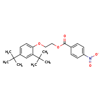 2-(2,4-di-tert-butylphenoxy)ethyl 4-nitrobenzoate
