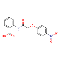 2-[2-(4-nitrophenoxy)acetamido]benzoic acid
