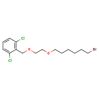 2-({2-[(6-bromohexyl)oxy]ethoxy}methyl)-1,3-dichlorobenzene