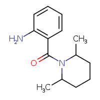 2-(2,6-dimethylpiperidine-1-carbonyl)aniline