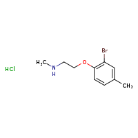 [2-(2-bromo-4-methylphenoxy)ethyl](methyl)amine hydrochloride
