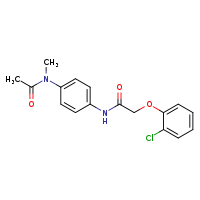 2-(2-chlorophenoxy)-N-[4-(N-methylacetamido)phenyl]acetamide