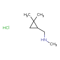 [(2,2-dimethylcyclopropyl)methyl](methyl)amine hydrochloride