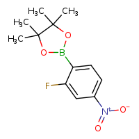 2-(2-fluoro-4-nitrophenyl)-4,4,5,5-tetramethyl-1,3,2-dioxaborolane