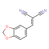 2-(2H-1,3-benzodioxol-5-ylmethylidene)propanedinitrile