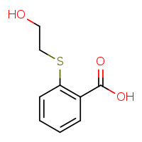 2-[(2-hydroxyethyl)sulfanyl]benzoic acid