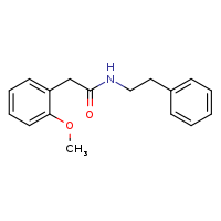 2-(2-methoxyphenyl)-N-(2-phenylethyl)acetamide