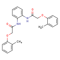 2-(2-methylphenoxy)-N-{2-[2-(2-methylphenoxy)acetamido]phenyl}acetamide
