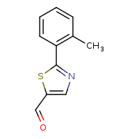 2-(2-methylphenyl)-1,3-thiazole-5-carbaldehyde