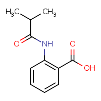 2-(2-methylpropanamido)benzoic acid