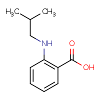 2-[(2-methylpropyl)amino]benzoic acid