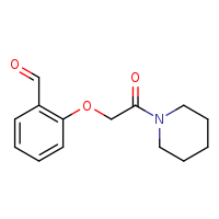 2-[2-oxo-2-(piperidin-1-yl)ethoxy]benzaldehyde