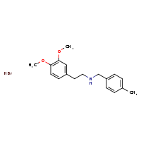 [2-(3,4-dimethoxyphenyl)ethyl][(4-methylphenyl)methyl]amine hydrobromide
