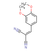 2-[(3,4-dimethoxyphenyl)methylidene]propanedinitrile
