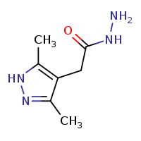 2-(3,5-dimethyl-1H-pyrazol-4-yl)acetohydrazide
