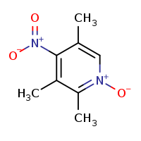2,3,5-trimethyl-4-nitropyridin-1-ium-1-olate