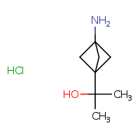 2-{3-aminobicyclo[1.1.1]pentan-1-yl}propan-2-ol hydrochloride