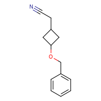 2-[3-(benzyloxy)cyclobutyl]acetonitrile