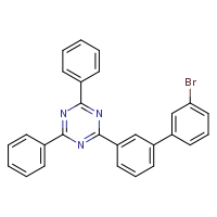 2-{3'-bromo-[1,1'-biphenyl]-3-yl}-4,6-diphenyl-1,3,5-triazine