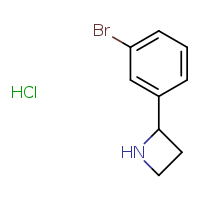 2-(3-bromophenyl)azetidine hydrochloride