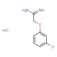 2-(3-chlorophenoxy)ethanimidamide hydrochloride