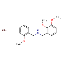 [(2,3-dimethoxyphenyl)methyl][(2-methoxyphenyl)methyl]amine hydrobromide