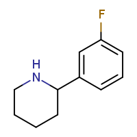 2-(3-fluorophenyl)piperidine