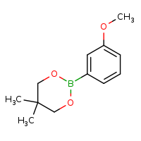 2-(3-methoxyphenyl)-5,5-dimethyl-1,3,2-dioxaborinane
