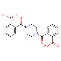 2-[4-(2-carboxybenzoyl)piperazine-1-carbonyl]benzoic acid