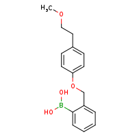 2-[4-(2-methoxyethyl)phenoxymethyl]phenylboronic acid