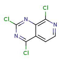 2,4,8-trichloropyrido[3,4-d]pyrimidine