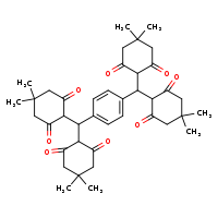 2-({4-[bis(4,4-dimethyl-2,6-dioxocyclohexyl)methyl]phenyl}(4,4-dimethyl-2,6-dioxocyclohexyl)methyl)-5,5-dimethylcyclohexane-1,3-dione