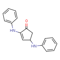 2,4-bis(phenylamino)cyclopent-2-en-1-one