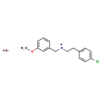 [2-(4-chlorophenyl)ethyl][(3-methoxyphenyl)methyl]amine hydrobromide