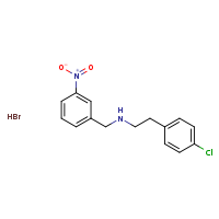 [2-(4-chlorophenyl)ethyl][(3-nitrophenyl)methyl]amine hydrobromide