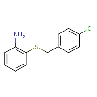 2-{[(4-chlorophenyl)methyl]sulfanyl}aniline