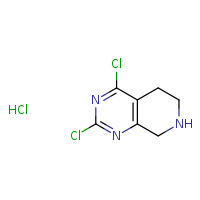 2,4-dichloro-5H,6H,7H,8H-pyrido[3,4-d]pyrimidine hydrochloride